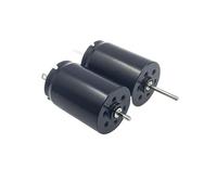1725 17mm*25mm Coreless electronic starter DC12V 12000RPM/15000RPM High Speed Mute electronic starter Singal Shaft/Dual Shaft for Tattoo Machine CZAOINCU(Model B 15000RPM)