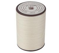 174.98 Yards 160m Crafts Black Leather Sewing Wax Cord, 0.45mm Handwork Knitting Craft Wax Beading Thread Roll Spool for Bracelet Necklace Jewelry Waist Beads DIY Making (002 Rice White)