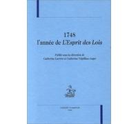 1748, l'année de L'esprit des lois