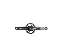 (175 BOOST) Sram: SX Eagle Boost PowerSpline 12s W Direct Mount 32T X-SYNC 2 Steel Chainring A1 Crankset - Black - 170 BOOST