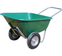 175 Litre Bristol Tool Company Garden Plastic Wheelbarrow with Pneumatic Wheels
