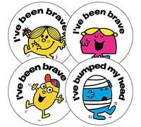 175 Mixed Mr Men & Little Miss First Aid Childrens Pupils Motivational Reward Stickers 37mm Primary Teaching Services