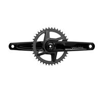 (175 MM - 46T, Black) SRAM Rival AXS Crankset 1X D1 Dub Wide BB Not Included