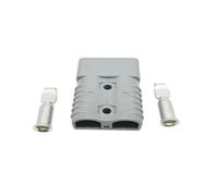 175A Bipolar Battery Connector With Protective Case Silver Plated Copper 600V For Electric Vehicles Forklifts UPS Power Systems