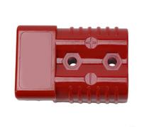 175A for battery Connector Grey Red Heavy Duty Power for RV Marine Bus - Silver Plated Copper 600V High Temp Safe Mating(Red)
