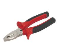 175mm Combination Pliers - Drop Forged Steel - 18mm Jaw Capacity - Comfort Grip