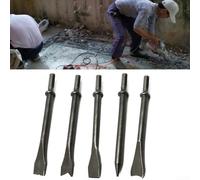 175mm Hex Shank Air Hammer Chisel for Efficient Bolt Removal and Stubborn Breaking (Notch)