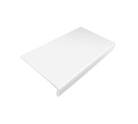 175mm White UPVC Window Board/Cill Cover 2.5m Long 9mm Thick Plastic Window Sill Capping