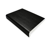 175mm x 1.75m Black Ash uPVC Fascia & Window Sill Cover + End Caps - 1 Pack