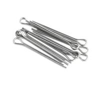175Pcs Sliver Split Pins Cotter Fixings Assorted Sizes Zinc Plated Steel Hard Case Link Pin for Trucks