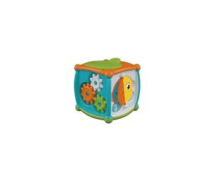 17672 Actividades P Boo Cube-Early Development & Activity, Learning, Toddler 10 Months, Infant Toys, Dexterity and Manual Skills, Made in Italy,