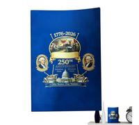 1776-2026 American Independence Notebook - 250th Patriotic Writing Journal, Memorial Journal | Memorial Keepsake for Teachers Students Adults Teens Kids Home Office Schoo