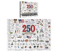 1776-2026 Commemorative Puzzle - Intellectual Engagement