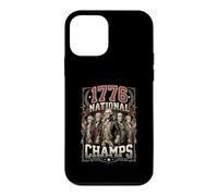 1776 National Champs 4th Of July Funny Founding Fathers Case for iPhone 12 mini
