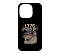 1776 Reasons Why Eagle Funny 4th Of July Case for iPhone 14 Pro