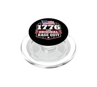 1776 The Original Rage Quit Funny Gamer 4th Of July PopSockets PopGrip for MagSafe