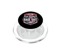 1776 The Original Rage Quit Funny Gamer 4th Of July PopSockets PopGrip for MagSafe