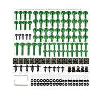 177PCS Fairing Bolts Screws Nut Kit For Yam&aha MT-09 MT-10 SP MT09 MT10 FZ10 FZ09 MT-07 FZ-07 MT-03 MT03 MT07 FZ07(Green)