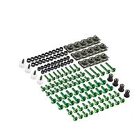 177PCS Motorcycle Modification Screw Nut Set For CBR600RR CBR900RR CBR929RR CBR1000RR CBR 600RR CBR600 F2 F3 F4(Green)