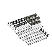 177PCS Motorcycle Modification Screw Nut Set For CBR600RR CBR900RR CBR929RR CBR1000RR CBR 600RR CBR600 F2 F3 F4(Onecolor)