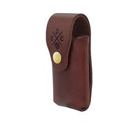 1791 EDC Multitool Case, American Leather, Multitool Pouch for Belts, Multitool Sheath with Snap, Compatible with Heavy Duty Leatherman, SOG and Gerber Multitools - Easy Slide Holster, Brown