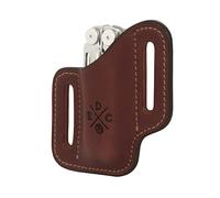 1791 EDC Multitool Sheath, Leather Case Pouch for Belts - Compatible with Full Size Leatherman, Gerber, SOG and Similar Sized Multitools - Canted, Easy Slide, Brown