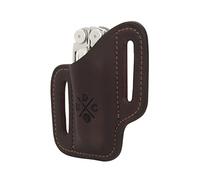 1791 EDC Multitool Sheath, Leather Case Pouch for Belts - Compatible with Full Size Leatherman, Gerber, SOG and Similar Sized Multitools - Canted, Easy Slide, Burgandy