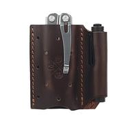 1791 EDC Pocket Organizer, Everyday Carry Pouch fits Knives, Multitools, Small Tools, Flashlight. American Leather. EDC Pocket Knife Sheath