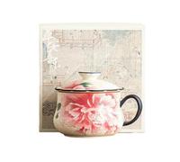 179ml-6oz personal office cup in Baihuakou Rock Mine-Tea-separated ceramic bubble tea cup-[ box]