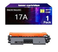 17A Black Toner Cartridge Compatible CF217A Toner Cartridge Replacement for HP 17A CF217A use with Laserjet Pro M102w M130nw M130fw M130A M102a M132A Series,BK -1 pcs