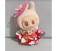 17Cm Clothes labu Kimono Set, (Red Women's Kimono)