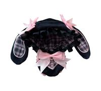 17Cm Sitting Doll Rabbits Theme Romper For Interactive Play Easy Change Doll Outfit For Children Role Playing Game Fun Theme Doll Outfit