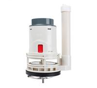 17cm Toilet Dual Flush Valve Replacement Kit for One-Piece Toilet, for Ceramic 3 Inch Large Drain Holes