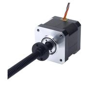 17E15S1684DB4-350RS-H Nema 17 High Temp External Trapezoidal Linear Screw Stepper electronic starter 1.68A Lead 4mm with Screw Length 350mm EKFBQBGW