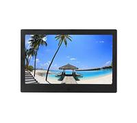 17Inmetal Digital Photo Frame Picture Video Player Hd Electronic Album Led Screen (Noir)
