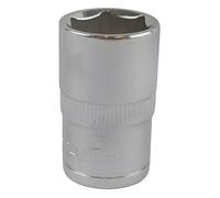 17mm 1/2" Drive Shallow Metric Socket Single Hex / 6 Sided Bergen