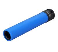 17mm 1/2-Inch Drive Extra Long Impact Lug Nut Socket,Deep,Metric,with Protective Sleeves and High-Strength,Non-Marring CR-MO Material