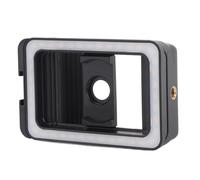 17mm+37mm Thread Lens Adapter with LED Fill Light One Piece Lens Phone Adapter for Android Lens Attachments for Macro Wide Angle Fisheye Le