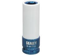 17mm Alloy Wheel Impact Socket For 1/2 Inch Drive - Protect Your Rims With Our Premium Sleeved Socket