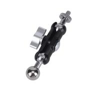 17mm Ball Head to 1/4-20 Thread Adapter, Silver Color
