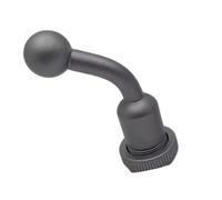 17mm Ball Head To Cold Shoe Adapter 1/4Inch Tripod Mount For Camera Phone Accessories Aluminum Alloy Construction All Metal Phone Clamp Adapter