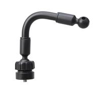 17mm Ball Mount Extension Adapter 360 Degree Rotating Arm Flexible Adapter for Car Vent Dashboard Phone Holder Mount Phone Clip Bracket Tripod