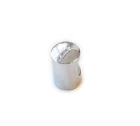 17mm Diameter Polished Chrome Cylinder Knob for Kitchen Cabinets | Bedroom | Bathroom | Furniture | Cupboards