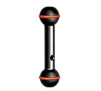 17mm Double Ball Head Adapter for DSLR Tripods with Secure Grip