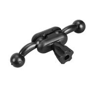 17mm Double Head Rotation Arm Suitable For Car Vent Cradles And Navigation Accessories Video Light Tablet Stands