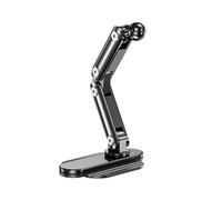 17mm Head Mount Base, Aluminum Alloy Telescoping Phone Holder Stand with Rotation for Car Dashboard Tablet Car Truck Navigation Phone Stand
