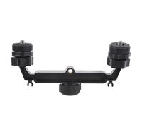 17mm Mount Double Socket Arm Clamp Joint Connection 1/4" Adapter For Car Phone Holder Camera Brackets