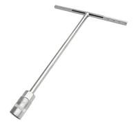 17mm T-Bar Socket Wrench, Nut Spinner Hex Socket, T Shape Handle Wrench, T Shaped Wrench Set, Angled Open Hex Hexagon Socket Wrench Spanner Tool