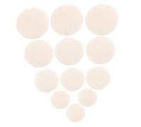 17pcs Clarinet Leather Pad Pads Clarinet Felts from Padding Cushion Woodwind Pad Woodwind Instrument Pad Clarinet Pad Key Tuning Maintenance Clarinet Cork Replacement Kit White
