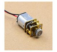 17Teeth 12mm N10 Metal Gearbox Gear electronic starter DC 3V-6V 5V 55RPM Slow Speed Engine Stainless Steel Gear IINKUEYK